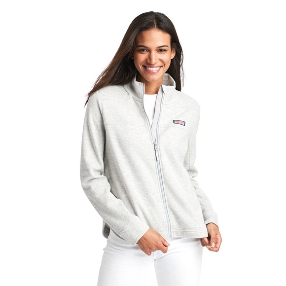 Vineyard Vines Tops - Vineyard Vines Women’s Heather Full-Zip Shep Shirt